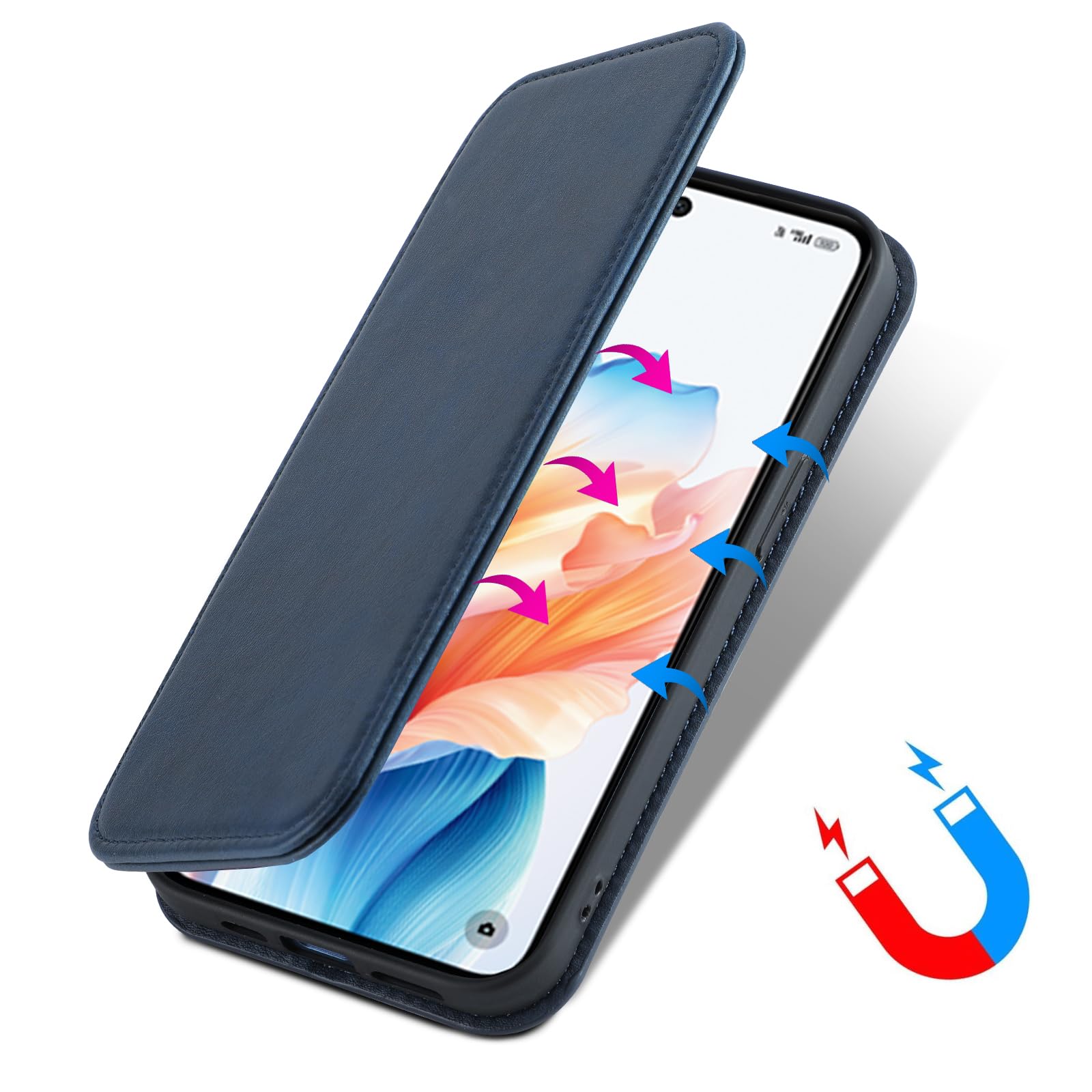 Amazon.co.jp: OPPO A79 5G ケース 手帳型 wangChuan オッポ A79 5G